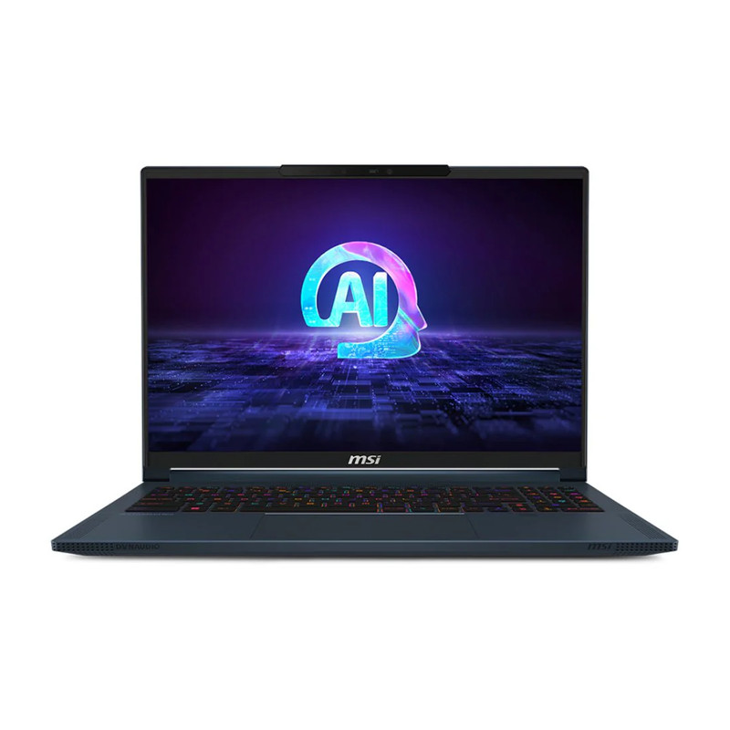 MSI Stealth 16 AI Studio A1VGG, Intel Ultra9-185H, 64GB (32G*2) DDR5 RAM, 1TB SSD, 8GB NVIDIA Geforce 4070  Graphics, 16" QHD 240Hz Gaming Laptop - حاسوب محمول